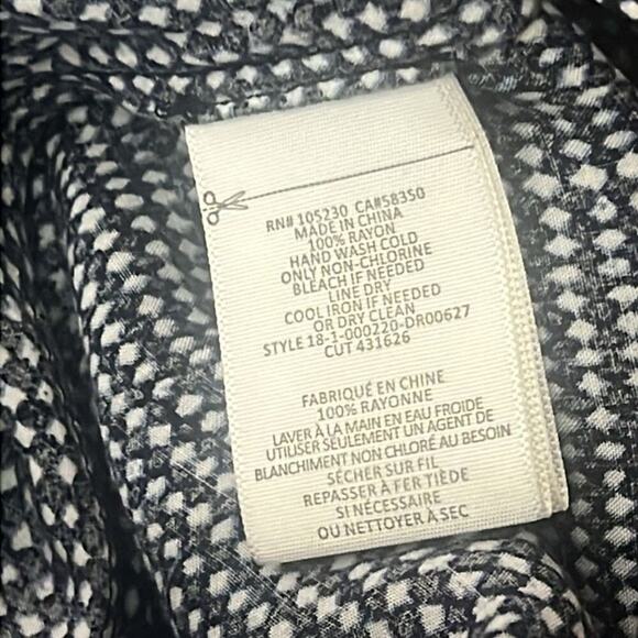 JOIE BLUE ACEY DRESS ROLL TAB SLEEVE SIZE S - Picture 5 of 7